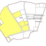 茨城県結城市2015年1月17日区画整理事業住所変更区域図他1