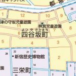 東京都新宿区2015年7月21日住居表示住所変更区域図他1
