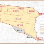 宮城県仙台市宮城野区2015年9月19日区画整理事業住所変更区域図他1