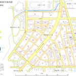 北海道紋別市2015年9月5日住居表示住所変更区域図他1