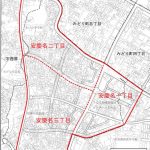 沖縄県うるま市2015年11月16日住居表示住所変更区域図他1