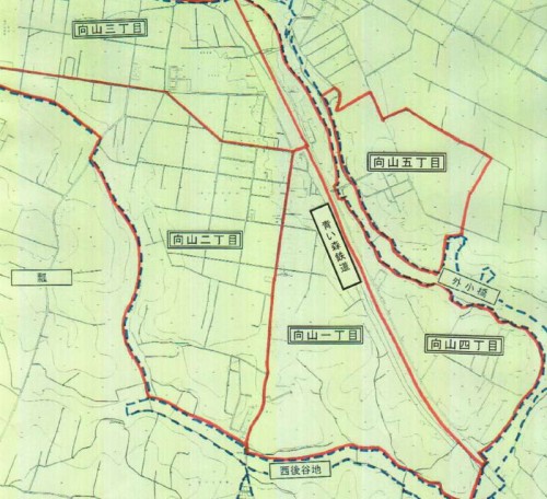 上北郡おいらせ町2013年11月18日字の区域及び名称変更住所変更区域図他１