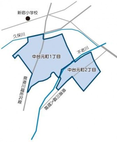 埼玉県川越市2014年3月3日町名地番変更住所変更区域図他１