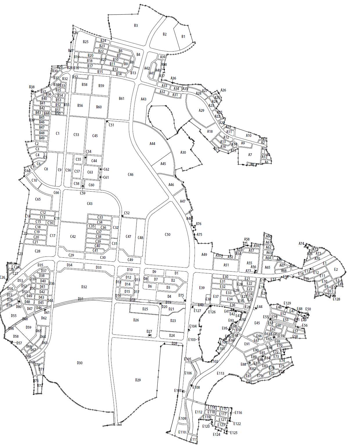 茨城県つくば市の区画整理事業による住所変更 14年6月実施 住所データ 郵便番号データの日本基盤データベース