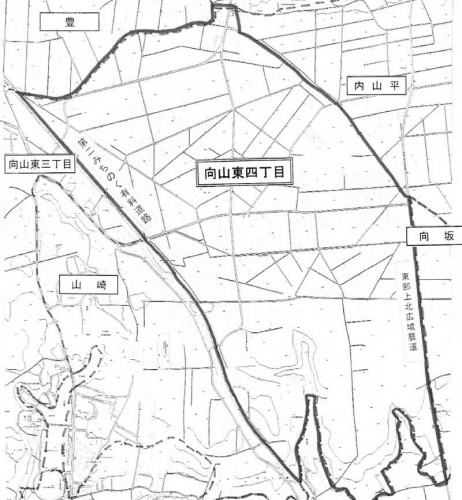 青森県上北郡おいらせ町2014年12月1日字の区域及び名称変更住所変更区域図他2