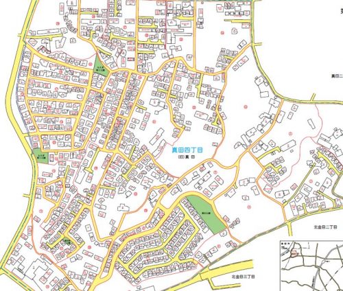 神奈川県平塚市2015年2月16日住居表示住所変更区域図他１