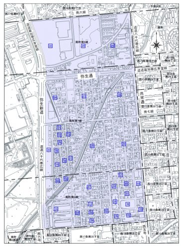 北海道帯広市2015年10月5日字の区域及び名称変更住所変更区域図他0