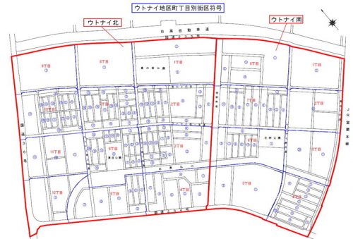 北海道苫小牧市2015年11月1日住居表示住所変更区域図他2