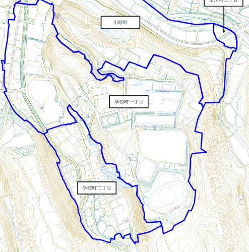 新潟県十日町市2015年11月16日町の区域及び名称変更住所変更区域図他１