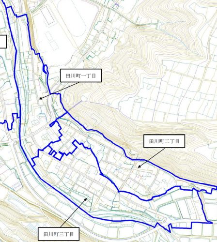 新潟県十日町市2015年11月16日町の区域及び名称変更住所変更区域図他2