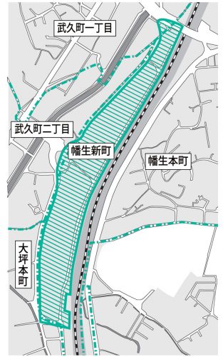 山口県下関市2015年12月1日町の区域及び名称変更住所変更区域図他