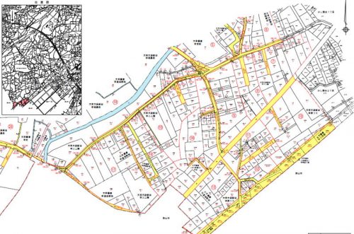 埼玉県川越市2016年3月7日町名地番変更住所変更区域図他4