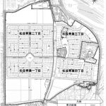 茨城県守谷市2016年10月22日区画整理事業住所変更区域図他1