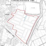 兵庫県明石市2016年10月1日区画整理事業住所変更区域図他1