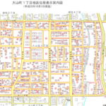北海道紋別市2016年10月1日住居表示住所変更区域図他1