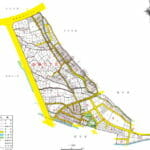 東京都国立市2016年11月21日町名地番変更住所変更区域図他1