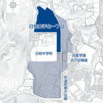 滋賀県湖南市2016年10月1日区画整理事業住所変更区域図他1