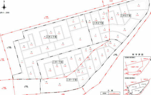 宮城県石巻市2017年1月26日字の区域及び名称変更住所変更区域図他１