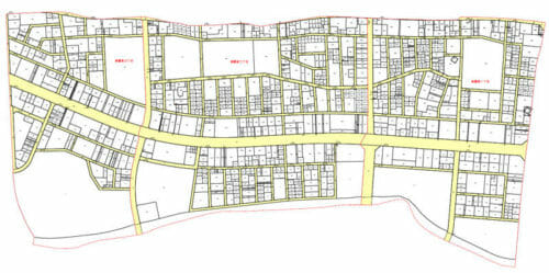 埼玉県さいたま市岩槻区2017年2月18日区画整理事業住所変更区域図他１