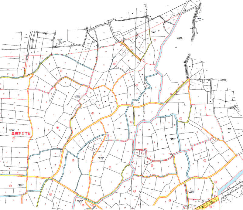 埼玉県川越市2017年3月6日町名地番変更住所変更区域図他2