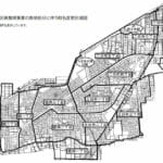 石川県野々市市2017年2月1日区画整理事業住所変更区域図他1