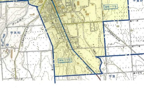 北海道斜里郡小清水町2018年10月1日住居表示住所変更区域図他１