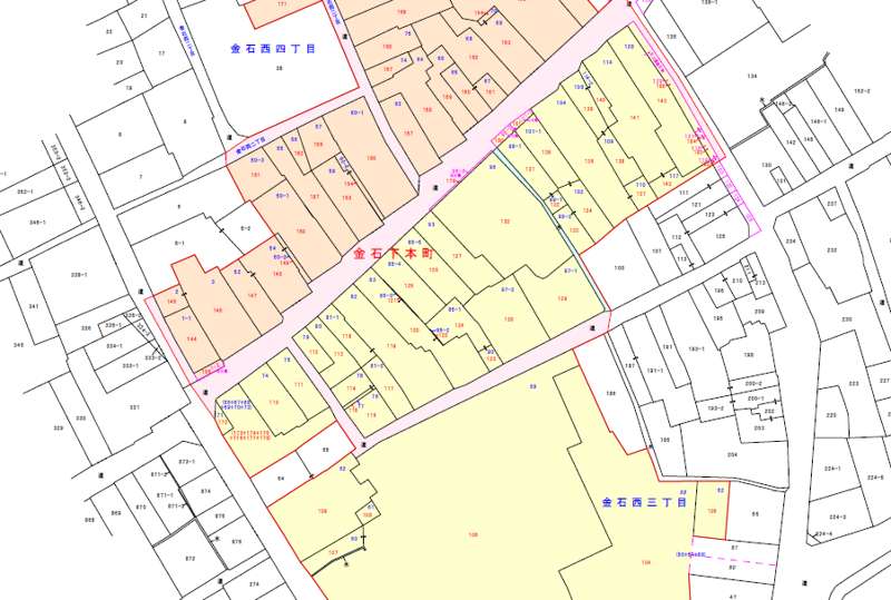 石川県金沢市の旧町名復活事業による住所変更 18年11月実施 住所データ 郵便番号データの日本基盤データベース