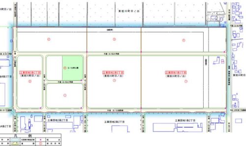 北海道旭川市2018年11月19日住居表示住所変更区域図他１