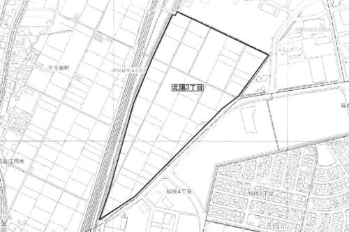 新潟県長岡市2018年11月17日町の区域及び名称変更住所変更区域図他１