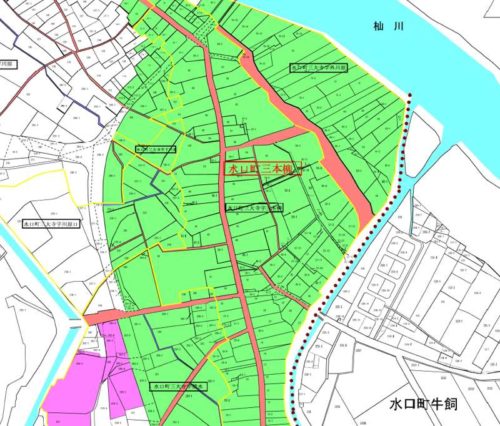 滋賀県甲賀市2019年3月1日字の区域及び名称変更住所変更区域図他１