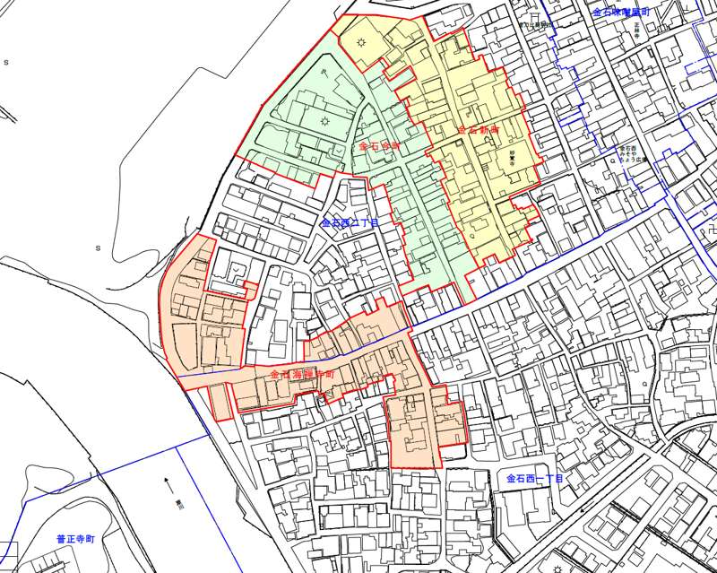 石川県金沢市の旧町名復活事業による住所変更 19年11月実施 住所データ 郵便番号データの日本基盤データベース