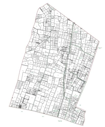 埼玉県深谷市2020年2月22日区画整理事業住所変更区域図他2