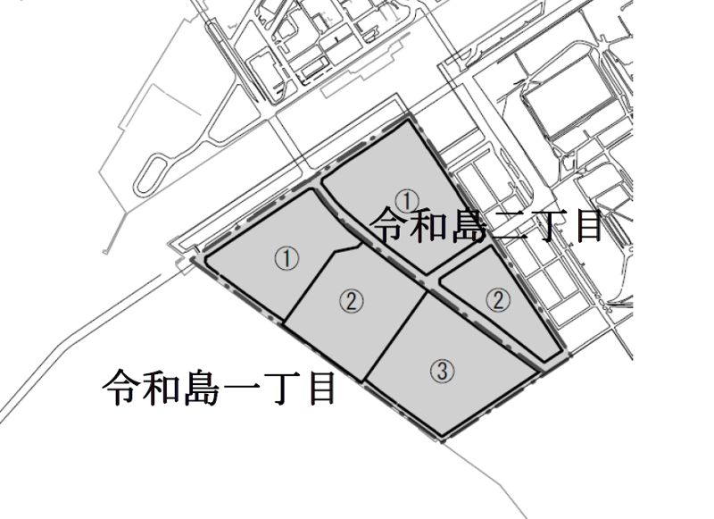 東京都大田区2020年6月1日住居表示住所変更区域図他１