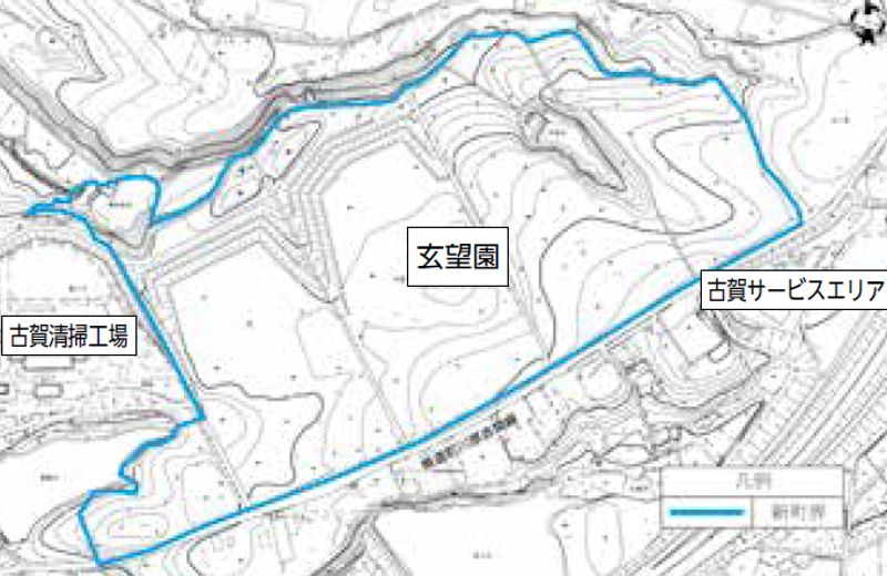 福岡県古賀市2020年8月28日区画整理事業住所変更区域図他１