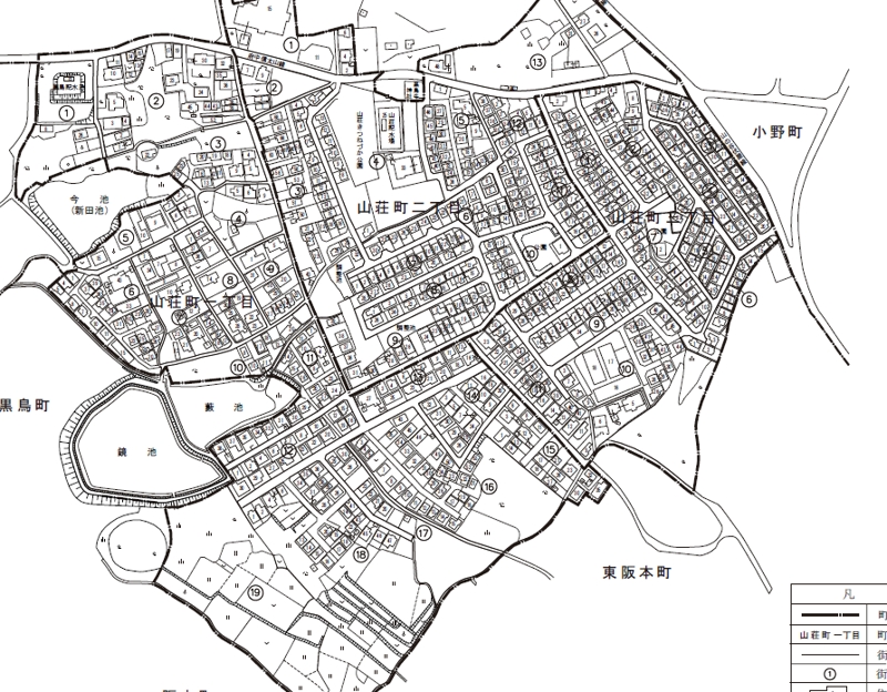 大阪府和泉市2021年2月22日住居表示住所変更区域図他１