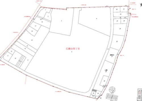 埼玉県狭山市2021年1月19日区画整理事業住所変更区域図他１