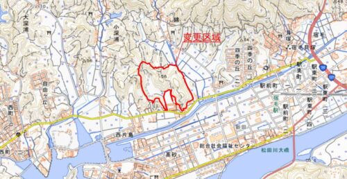 高知県宿毛市2021年4月1日字の区域及び名称変更住所変更区域図他１