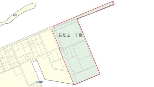 福岡県京都郡苅田町2021年4月1日町の区域及び名称変更住所変更区域図他１