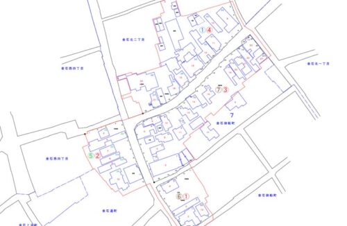 石川県金沢市2021年11月1日町の区域及び名称変更住所変更区域図他１