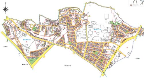 神奈川県厚木市2022年10月11日住居表示住所変更区域図他１